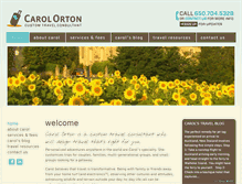 Tablet Screenshot of carolortontravel.com